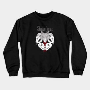 Shawn James Wolf Skull Crewneck Sweatshirt